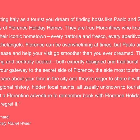 Florence Holiday Homes Santa Maria Novella Kültér fotó